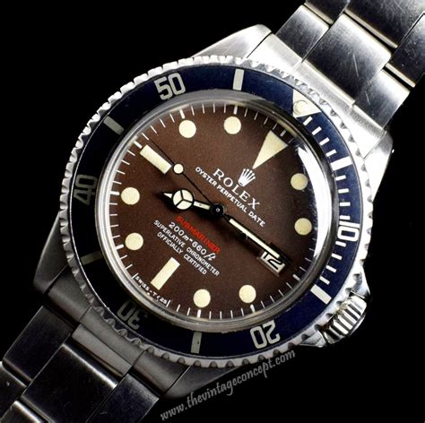 rolex submariner single red